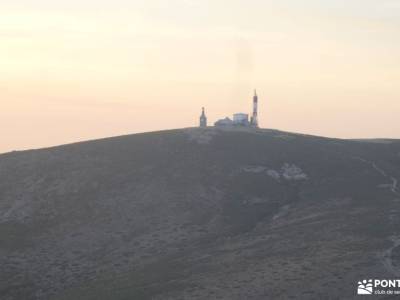 La Maliciosa al atardecer: una ruta entre luces y siluetas - Luna Llena;trekking senderismo deporte 